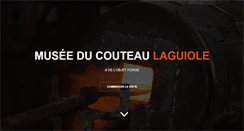 Desktop Screenshot of musee-laguiole.com